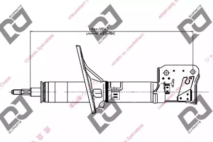 Амортизатор DJ PARTS DS1287GS